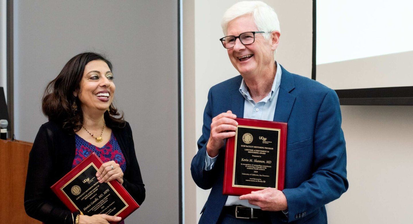Two 'Spectacular' UCSF Mentors Honored for Dedication to Next